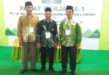 PC LP Ma’arif NU Lampung Tengah Ikuti Rakerwil Se Propinsi Lampung