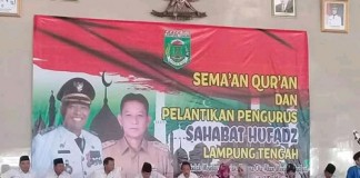 pelantikan pengurus sahabat hufadz lampung tengah