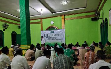 MWC NU Punggur Gelar Lailatul Ijtima di Ranting NU Nunggalrejo