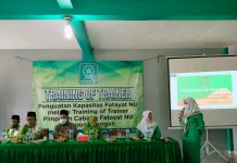 PC Fatayat NU Lampung Tengah Gelar Training Of Trainer (ToT)