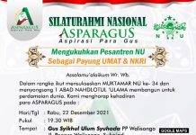 Pesantren Walisongo Sukajadi Lampung Tengah Tuan Rumah Silatnas Asparagus