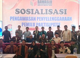 Songsong Pemilu 2024, BEM STIS Darusy Syafa’ah Lampung Tengah Ikuti Diskusi Bawaslu