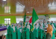 Pelantikan PC Fatayat NU Lampung Tengah Masa Khidmat 2024-2029 Sukses dan Meriah