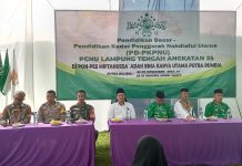 PD-PKPNU PCNU Lamteng Angkatan ke-25, di Kecamatan Putra Rumbia