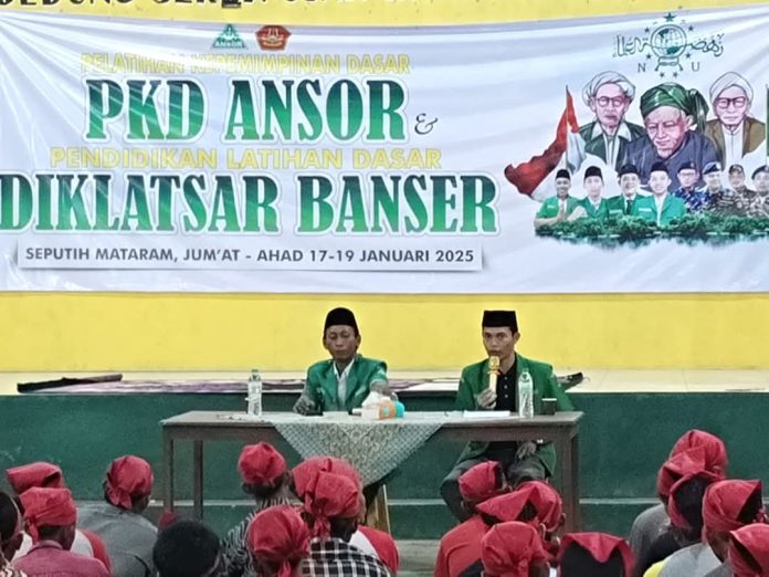 GP Ansor Lamteng Adakan PKD dan Diklatsar Banser