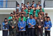 PC GP Ansor Lamteng dan Satkorcab Banser Lamteng Ikuti Upacara Sumpah Pemuda ke-97