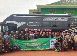 PCNU Lampung Tengah Studi Banding ke Jawa Tengah dan DKI Jakarta