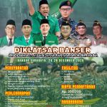 DIKLATSAR BANSER PC GERAKAN PEMUDA ANSOR LAMPUNG TENGAH