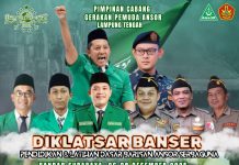DIKLATSAR BANSER PC GERAKAN PEMUDA ANSOR LAMPUNG TENGAH