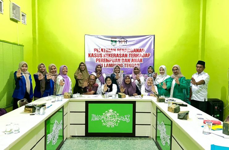 RPA Lampung Tengah Gelar Pelatihan Penanganan Kasus Kekerasan Terhadap Perempuan dan Anak