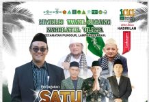 Hari ini, MWC NU Punggur Peringati Harlah NU ke-100 Tahun Masehi di Ponpes Baitul Mustaqim