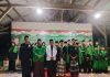 Pengukuhan dan Tasyakuran Anggota Baru PSNU Pagar Nusa Kecamatan Bangunrejo