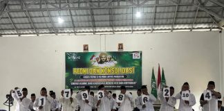 Sukses dan Meriah, MWC NU Seputih Agung Gelar 1 Abad NU versi Masehi