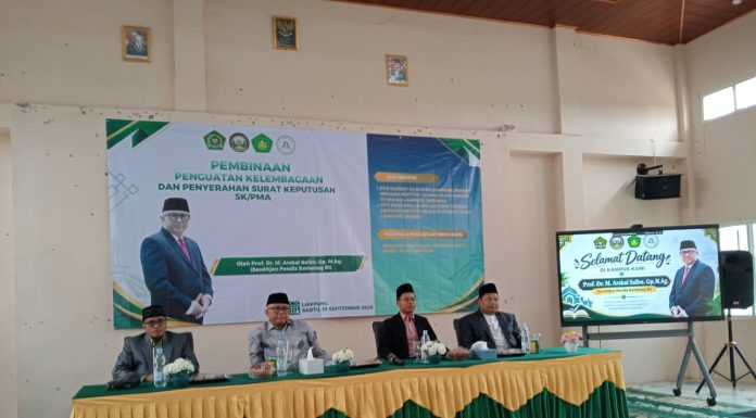 Sah, Kini STISDA Alih Bentuk INSAIDA Lampung
