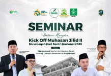 Hari ini, RMI NU Lampung Tengah Gelar Kick Off Hari Santri Nasional